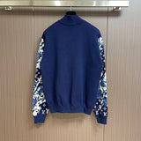 Side profile of Louis Vuitton luxury clothing with monogram-inspired silhouette