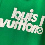 Flat lay presentation of Louis Vuitton luxury clothing with tailored silhouette