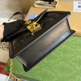 Interior view of clean-lined premium bag