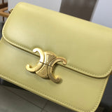 Top view of structured chic women's handbag – women's everyday handbag