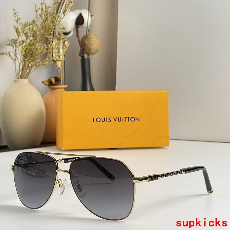 Full view of Louis Vuitton unisex sunglasses
