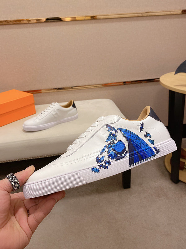 Hermès White Slingback Heels - Lifestyle Styling Shot