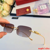 Side view of Cartier unisex sunglasses