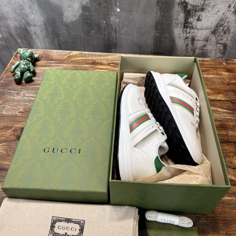Gucci all-black luxury sneakers view 9 cushioned comfort fit