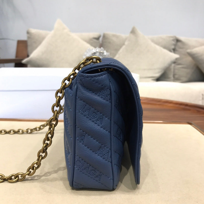 Understated Premium PU Leather Handbag - Signature Hardware Accents | Women's Luxury Handbag #799 - hardware and detail close-up (image 5) of designer-inspired handbag