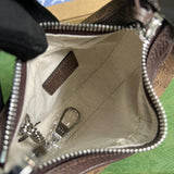 Close-up detail of signature structured women's handbag – women's statement bag