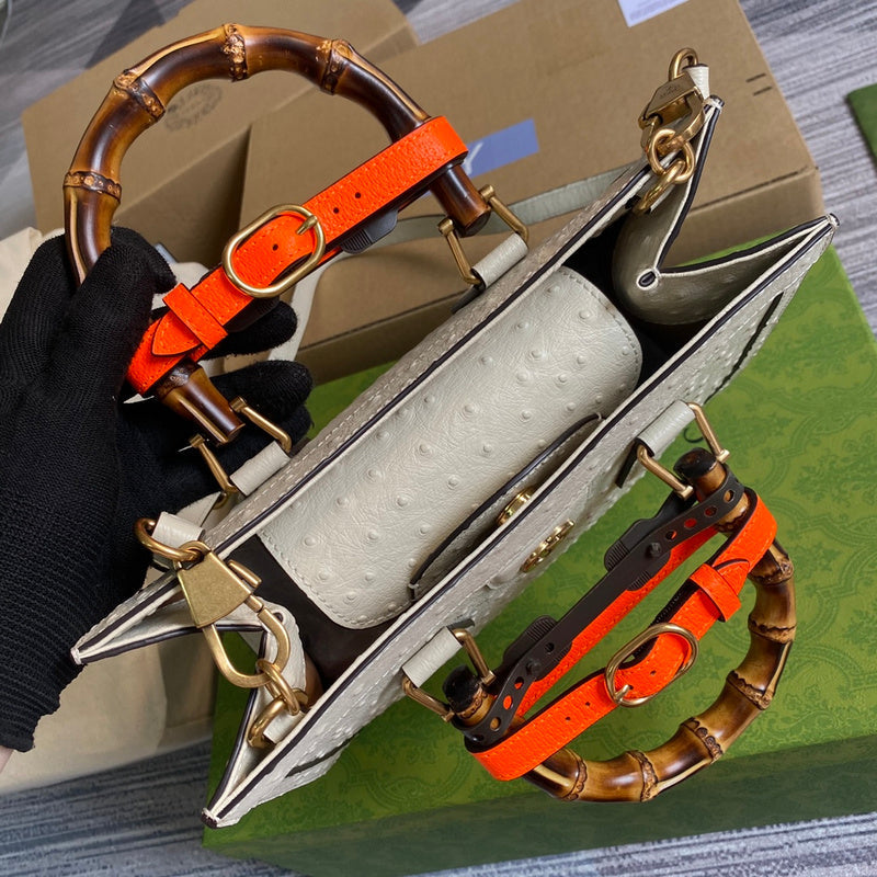 Interior view of signature structured women's handbag – women's luxury accessory