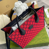 Back view of modern elevated women's handbag – women's everyday handbag
