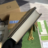 Interior view of structured premium bag
