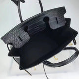 Close-up detail of contemporary bag design
