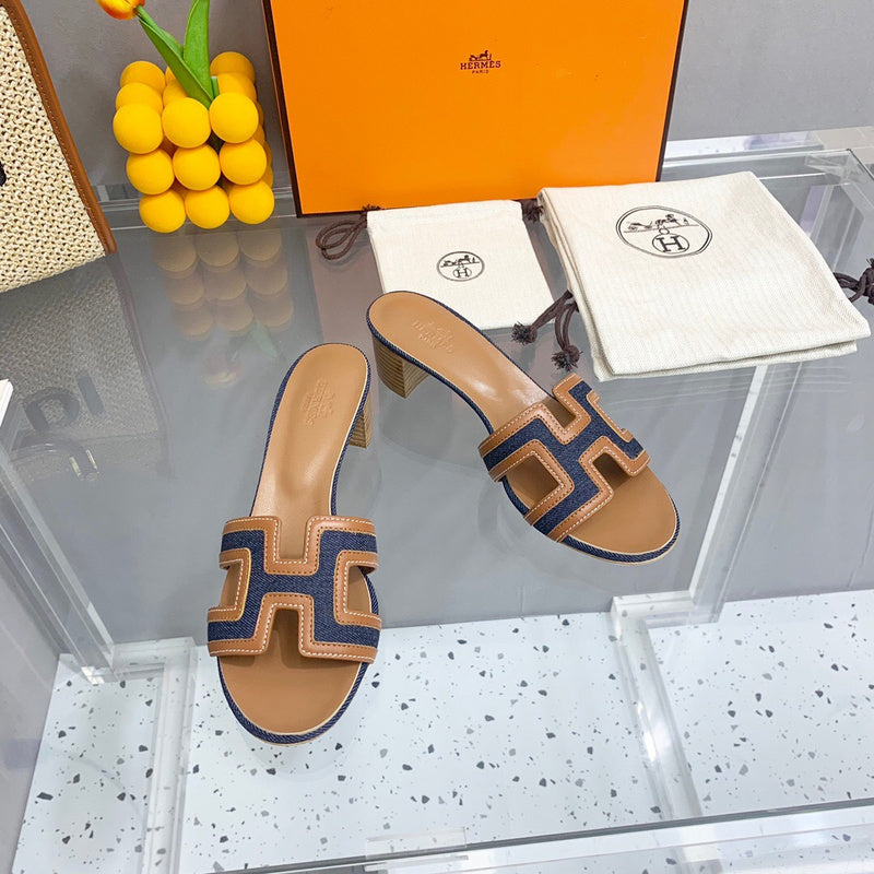 Hermes shoes Style 317 - front view, refined designer finish