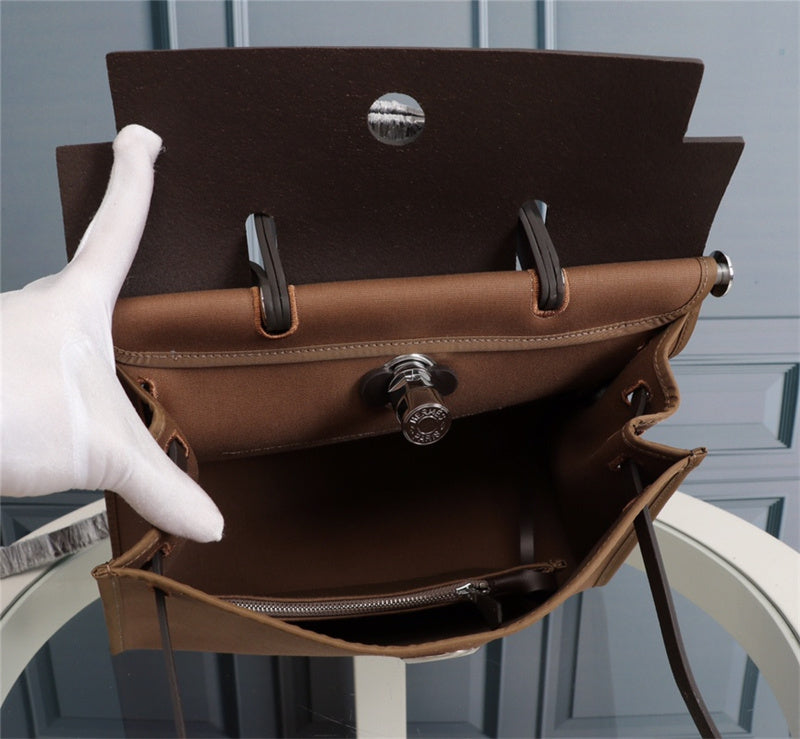 Interior view of chic premium bag