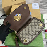 Styled lifestyle shot of signature statement women's handbag – women's designer-style accessory