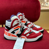 Gucci muted earth tones luxury sneakers view 10 heritage-inspired look