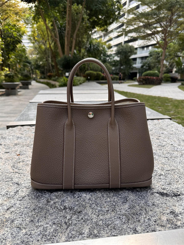 Statement bag shown from front angle
