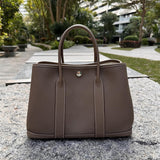 Statement bag shown from front angle