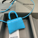 Sleek Vegan Leather Handbag - Statement Silhouette | Women's Statement Accessory #510 - close-up detail shot (image 3) of designer-inspired handbag