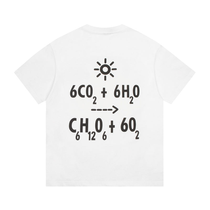 Close-up detail shot of Louis Vuitton cotton t-shirt with everyday silhouette