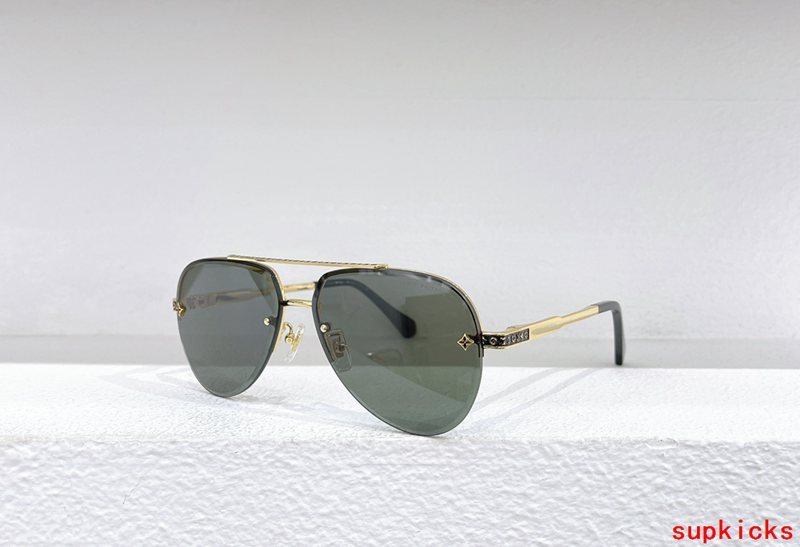 Side view of Louis Vuitton unisex sunglasses