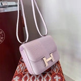  Clean-Lined handbag carried on shoulder 22