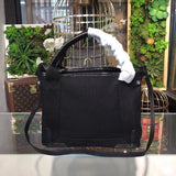 Polished Faux Leather Handbag - Understated Luxury Look | Women's Premium Handbag #952 - back view (image 4) of designer-inspired handbag