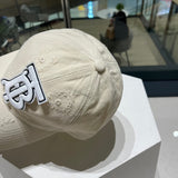 Front view of Burberry unisex cap