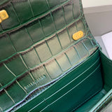 Effortless Faux Leather Handbag - Sleek Minimalist Lines | Women's Designer-Inspired Purse #428 - texture close-up (image 9) of designer-inspired handbag