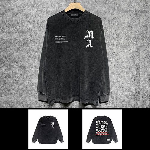 Amiri luxury hoodie detail shot