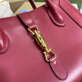 Back view of polished everyday-luxe women's handbag – women's luxury accessory