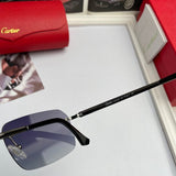Lifestyle view of Cartier unisex sunglasses