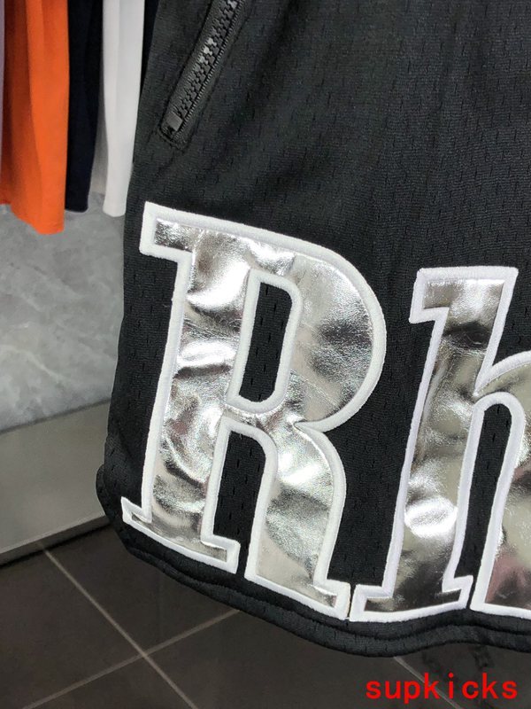 Front view of Rhude luxury clothing with contemporary cut