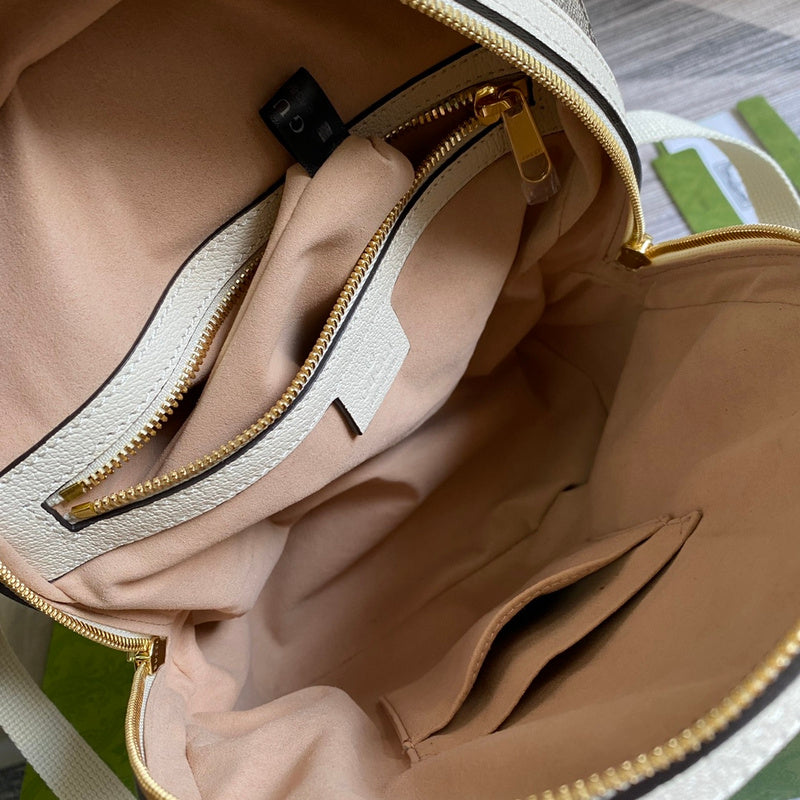Side profile of elevated structured women's handbag – women's luxury accessory