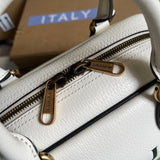 Back view of sleek structured women's handbag – women's premium purse