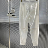 Close-up of Balenciaga designer clothing craftsmanship