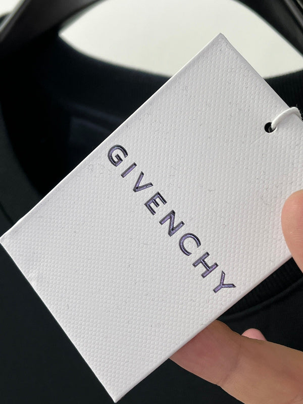 Side profile of Givenchy luxury clothing with contemporary cut