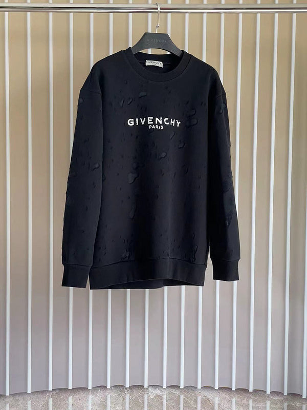 Back view of Givenchy luxury clothing with logo-detail design