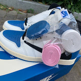 Nike sneakers detailed view showing premium designer craftsmanship