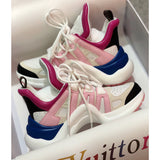 Louis Vuitton luxury shoes close-up — premium authentic designer style