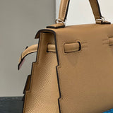 Close-up detail of timeless bag design