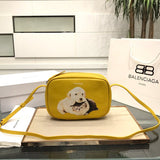 Modern Premium PU Leather Handbag - Understated Luxury Look | Women's Premium Handbag #823 - front view (image 1) of designer-inspired handbag