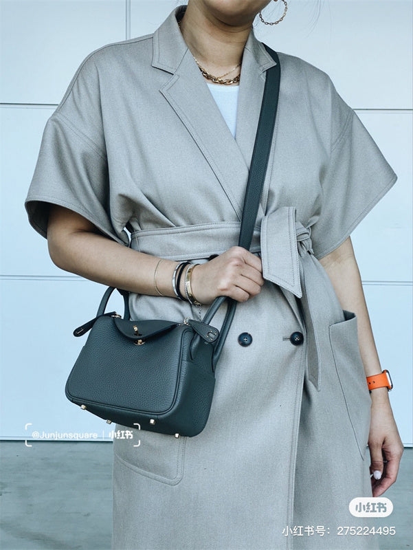 Interior view of polished premium bag
