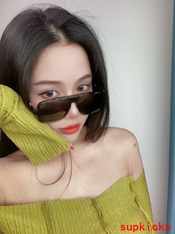 Lifestyle view of Louis Vuitton unisex sunglasses
