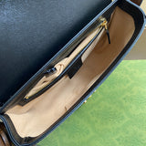 Front view of statement signature women's handbag – women's luxury handbag