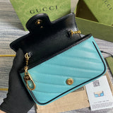 Top view of modern chic women's handbag – women's luxury accessory