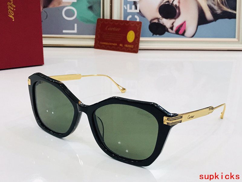 Lifestyle view of Cartier unisex sunglasses