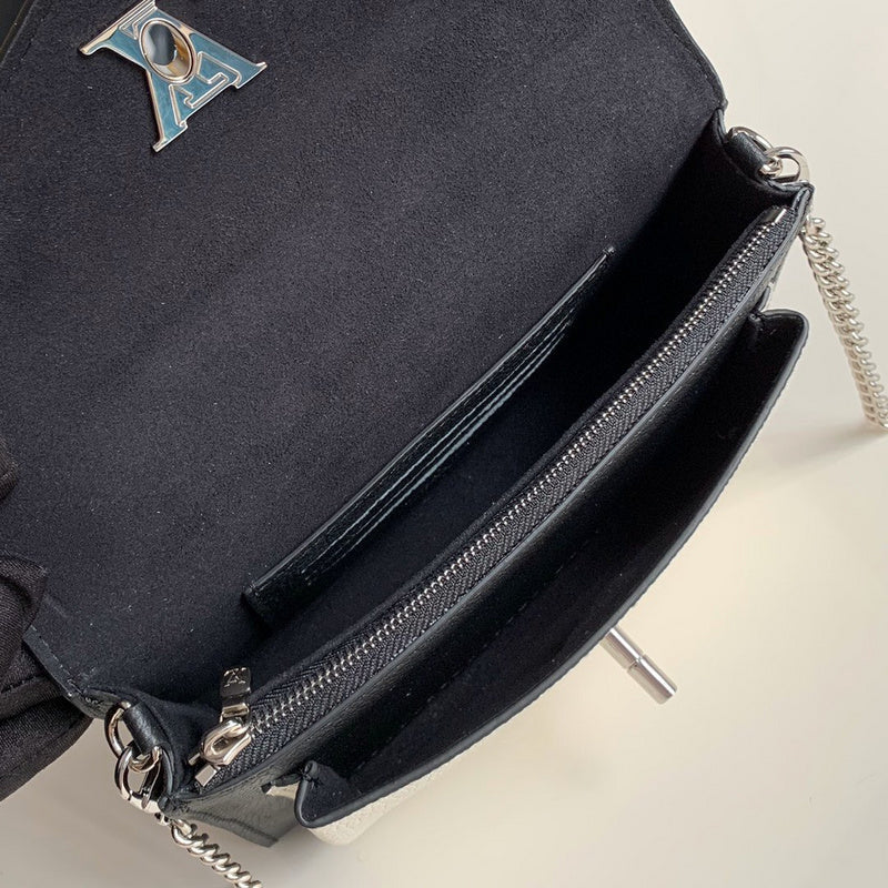 Front view of premium refined women's handbag – women's statement bag