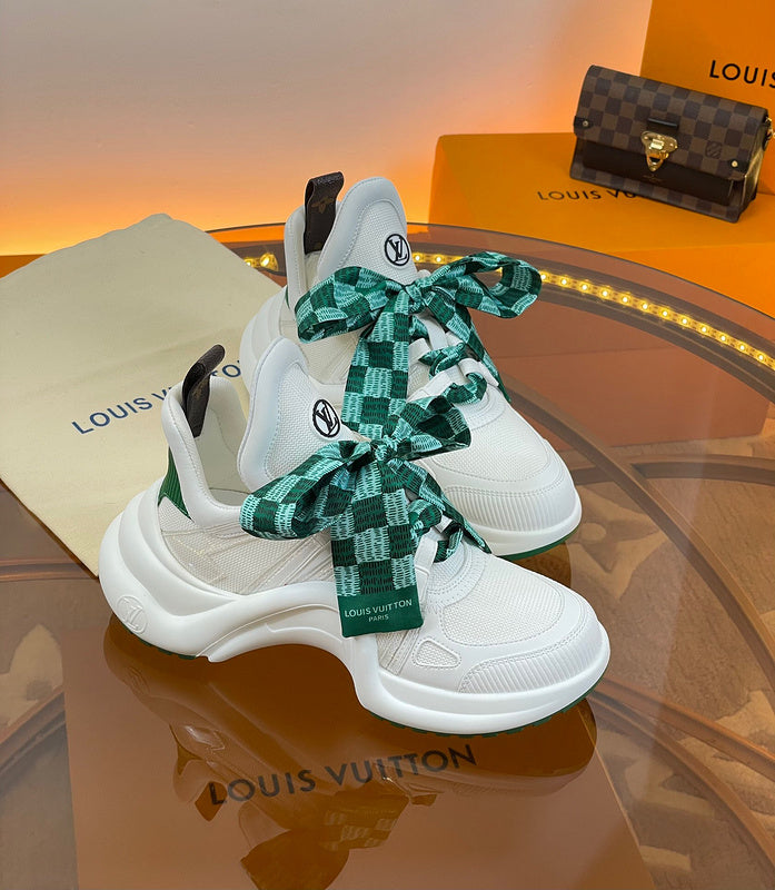 Louis Vuitton shoes Style 373 - front view, luxury comfort fit