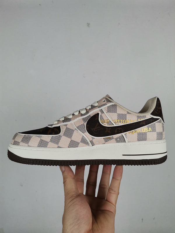 Nike muted earth tones luxury sneakers view 4 cushioned comfort fit