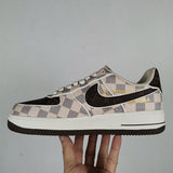 Nike muted earth tones luxury sneakers view 4 cushioned comfort fit
