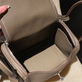Tailored bag shown from front angle
